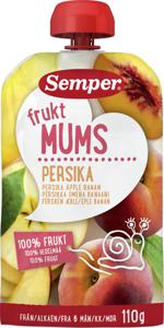 Semper Fruktmums Persika 110 g produkt bild