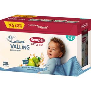 Semper Fullkornsvälling Dinkel & Frukt 1-3 år Storpack produkt bild