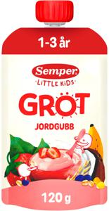 Semper Gröt Jordgubb Banan 1-3 år 120 g produkt bild