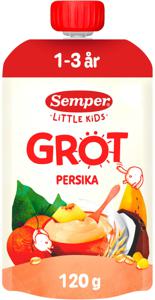 Semper Gröt Persika Banan 1-3 år 120 g produkt bild