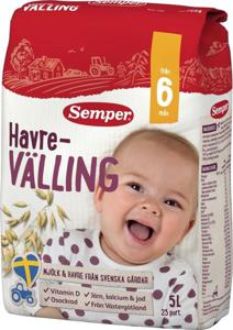 Semper Havrevälling Mild 6M 5 liter produkt bild