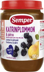 Semper Katrinplommon & Päron 190g produkt bild