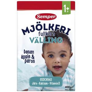 Semper Mjölkfri Fullkornsvälling Frukt 400 g produkt bild