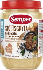 Semper Slottsgryta med Potatis 8M 190 g produkt bild