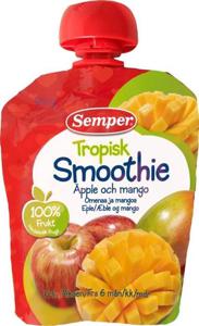 Semper Smoothie tropisk 90 g produkt bild