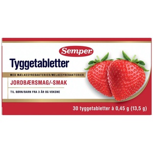 Semper BioGaia tyggetabletter • 30 stk produktbillede