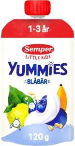 Semper Yummies Blåbär 1-3 år produkt bild