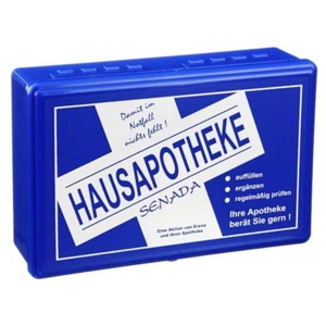 SENADA Hausapotheke leer blau Produktbild