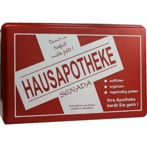 SENADA Hausapotheke leer rot Produktbild