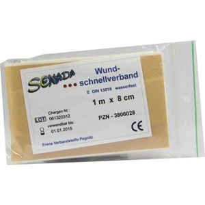 SENADA Wundschnellverband 8x100 cm wasserfest Produktbild