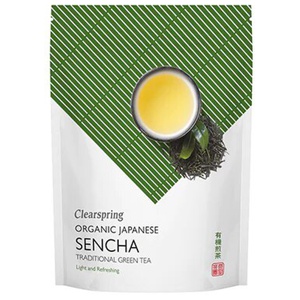 Clearspring Sencha grøn te (løsvægt) Ø 90g. produktbillede