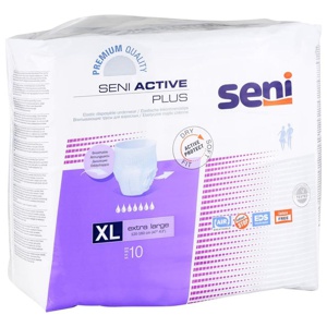 SENI ACTIVE PLUS Inkontinenzslip XL 10 St Produktbild