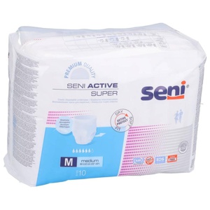Seni Active Super Inkontinenzslip Einmal M 10 St Produktbild
