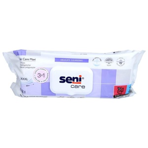 SENI care Feuchttücher maxi 25x30 cm Produktbild