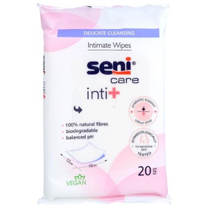 SENI care inti+ Feuchttücher 12x19 cm Produktbild