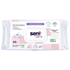 SENI care sensitive Feuchtpflegetücher Produktbild