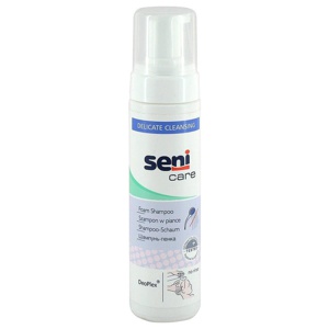 SENI care Shampoo-Schaum z.Haarwäsche o.Wasser 200 ml Schaum Produktbild
