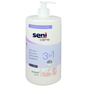 Seni care Waschcreme 3in1 mit Urea, 1000 ml Creme Produktbild