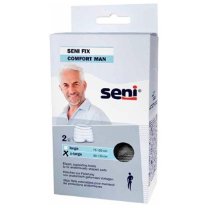 SENI Fix Comfort Men Fixierhosen XL black Produktbild