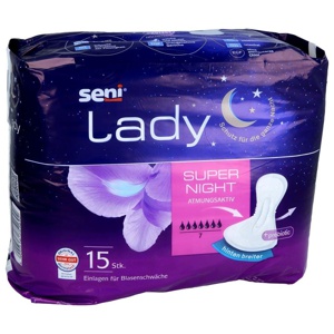 SENI Lady Inkontinenzeinlage super night Produktbild