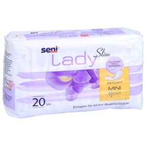 SENI Lady Slim Inkontinenzeinlage mini Produktbild