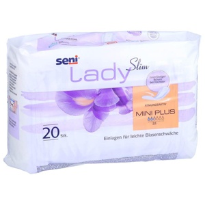 SENI Lady Slim Inkontinenzeinlage mini plus Produktbild