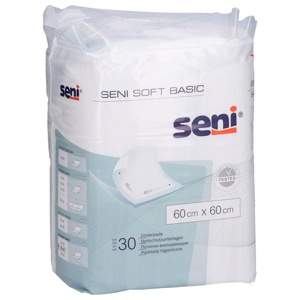 SENI Soft Basic Bettschutzunterlage 60x60 cm Produktbild