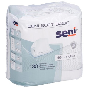 SENI Soft Basic Bettunterlage 40x60 cm 30 St Produktbild