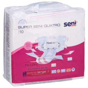 SENI Super Quatro Inkontinenzslip XL Produktbild
