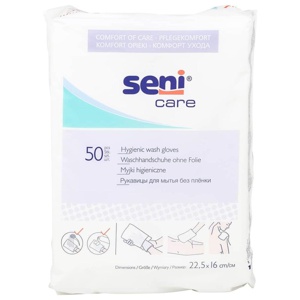 Seni Waschhandschuhe unfoliert Produktbild