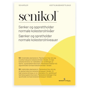 Senikol kapsler 120 stk produktbilde