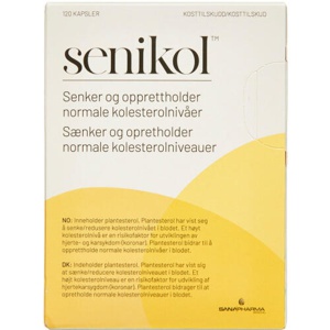 Senikol Softgel Kapsler 120 stk. produktbillede