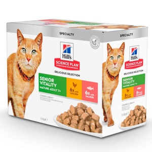 Senior Vitality Adult 7+Kylling 12x85g produktbillede