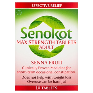 Senokot Max Strength 10 Tablets product image