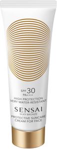 Silky Bronze Protective Cream Face SPF30 50 ml produkt bild