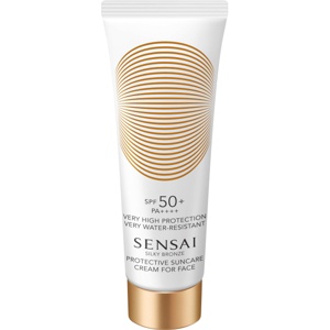 Sensai Silky Bronze Protective Suncare Cream For Face SPF50+ 50ml Produktbild