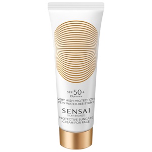 Sensai Silky Bronze Protective Cream Face SPF50+ 50 ml produktbilde