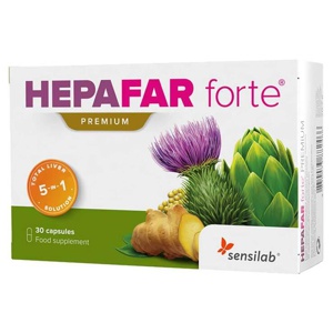 Sensilab Hepafar forte Premium Kapseln, 30 St Kapseln Produktbild