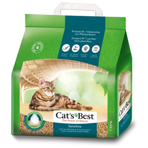 Cat's Best Sensitive kattsand - 8 l (ca 2,9 kg) produkt bild
