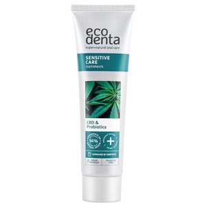 Sensitive Toothpaste With Cbd And Probiotics 100ml Ecodenta produkt bild
