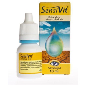 Sensivit silmatilgad kuivadele ja väsinud silmadele 10 ml toote pilt