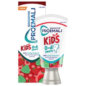 Sensodyne ProEmalj Kids tannkrem 0-6 år 50 ml produktbilde