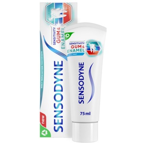 Sensodyne Sensitivity & Gum Enamel trippelverkande tandkräm, 75 ml produkt bild
