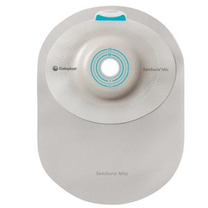 SenSura Mio 1-dels sluten Convex Soft Maxi m insp.lucka, neutralt grå, hål 31-50 mm Maxi m insp.lucka, neutralt grå, hål 31-50 mm Sluten påse, endels 10 styck produkt bild