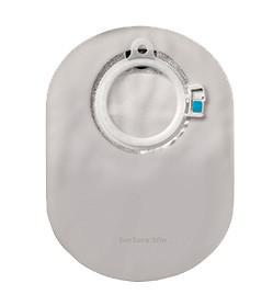 SenSura Mio Click 2-delspåse sluten Midi, neutralt grå, med inspektionslucka, ring 40 mm 30 styck produkt bild