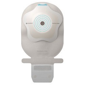 SenSura Mio Convex Flip 1-dels tömbar Maxi, neutralt grå, uppklippbart hål 10-50 mm, dia 134 Maxi, neutralt grå, uppklippbart hål 10-50 mm, dia 134 Tömbar påse, endels 10 styck produkt bild
