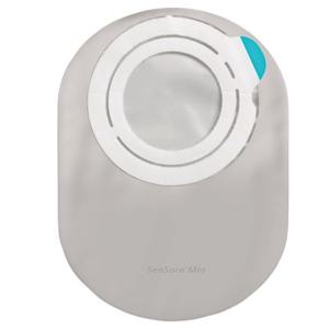 SenSura Mio Flex 2-delspåse sluten Mini, neutralt grå, med inspektionslucka, krage 50 mm 30 styck produkt bild
