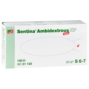 SENTINA Ambidextrous Unters.Hands.puderfr.Gr.S Produktbild