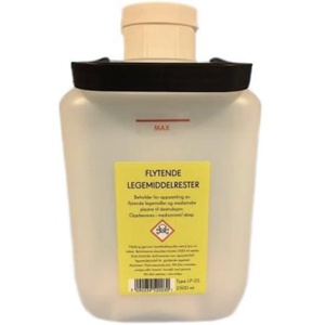 Seponett Oppsamlingsbeholder LP-25 2500 ml produktbilde