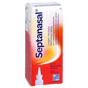 SEPTANASAL 1 mg/ml + 50 mg/ml Nasenspray Produktbild